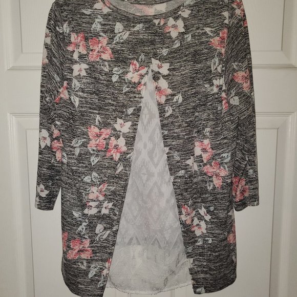 Large Sweater with Lace Open back - Picture 2 of 2